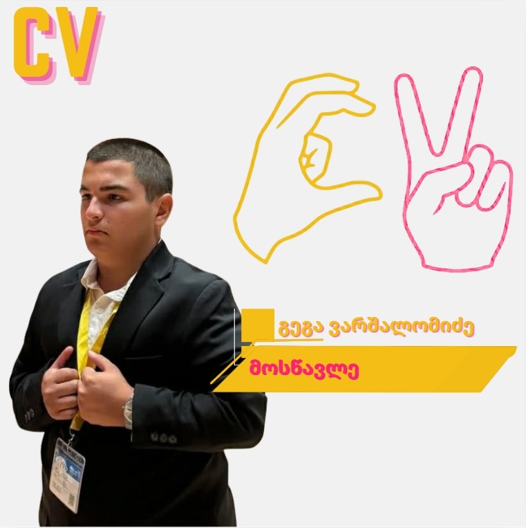 Gega Varshalomidze — Curriculum Vision profile card