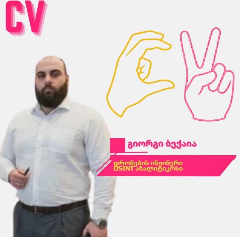 Giorgi Beqaia — Curriculum Vision profile card